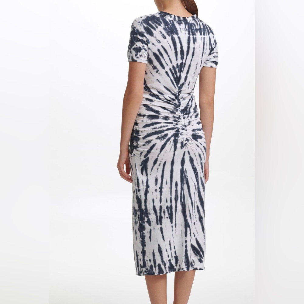 (244)NWT DKNY Sport - Ruched Dress - Small - Picture 3 of 4